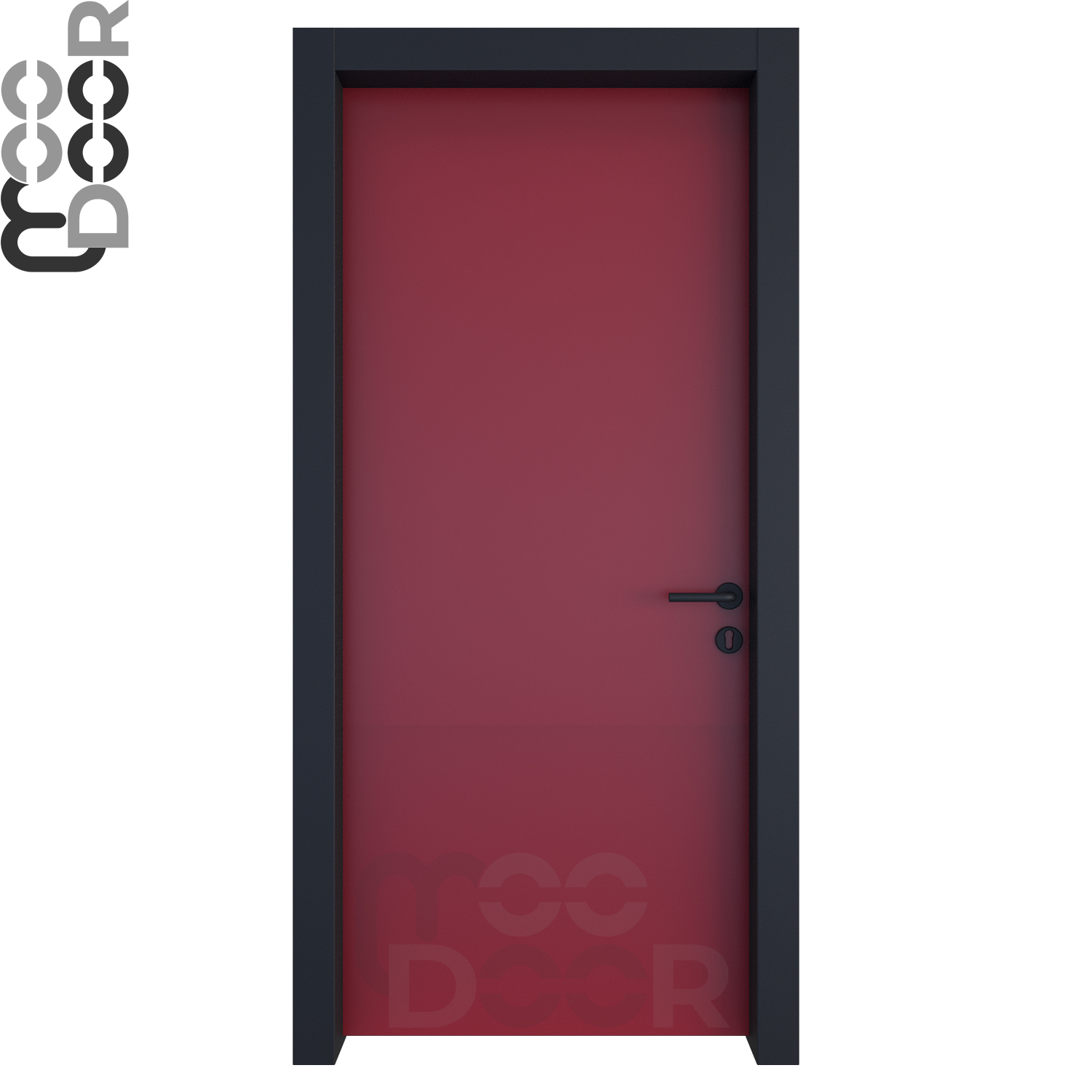 4 Tek Kanatlı Depo Kapı DK 01D Modeli